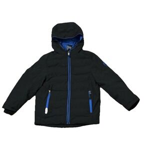 Gerry Lightweight Down Puffer Jacket Black Boys Size XS 5-6